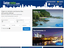 Tablet Screenshot of laterate.com
